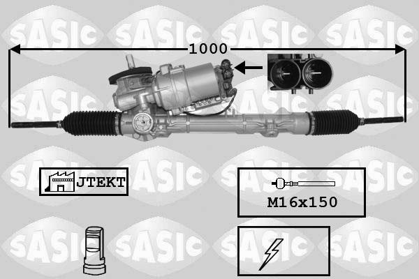Sasic 7170057 - Рульовий механізм, рейка avtolavka.club
