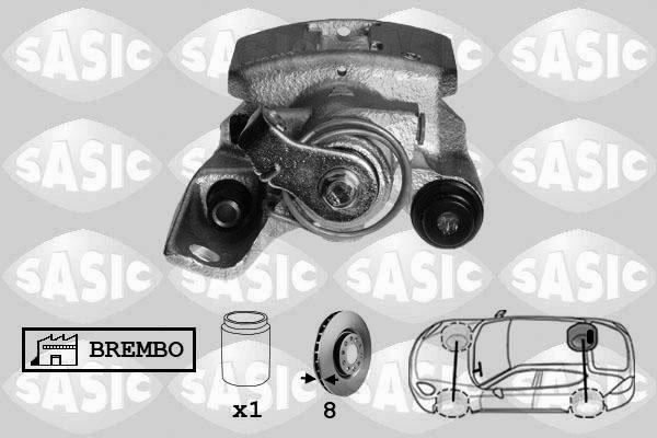 Sasic SCA4045 - Гальмівний супорт avtolavka.club