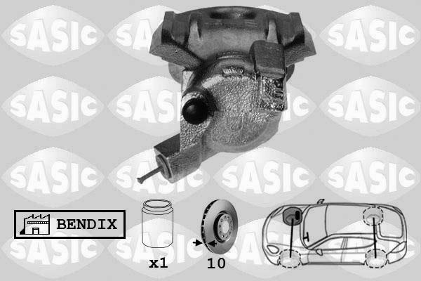 Sasic SCA4007 - Гальмівний супорт avtolavka.club