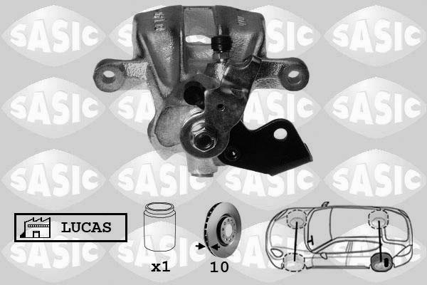 Sasic SCA6578 - Гальмівний супорт avtolavka.club