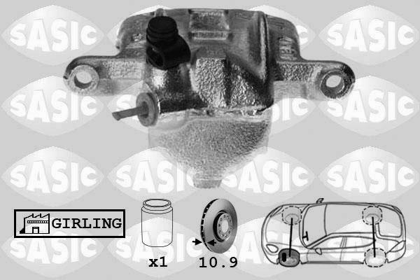 Sasic SCA6086 - Гальмівний супорт avtolavka.club