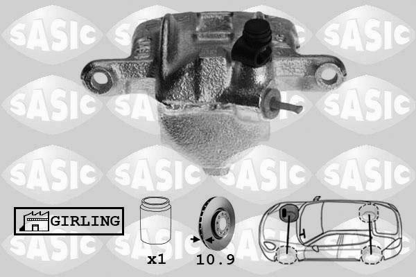 Sasic SCA6087 - Гальмівний супорт avtolavka.club