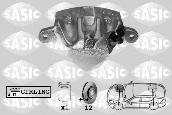 Sasic SCA6039 - Гальмівний супорт avtolavka.club