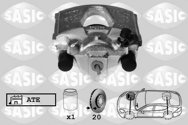 Sasic SCA6151 - Гальмівний супорт avtolavka.club