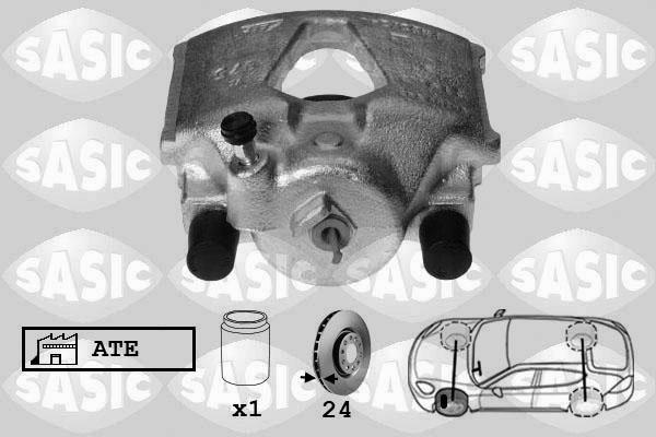 Sasic SCA6104 - Гальмівний супорт avtolavka.club