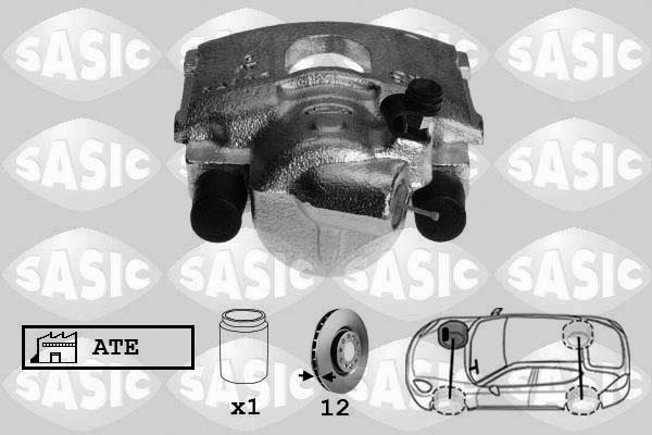 Sasic SCA6125 - Гальмівний супорт avtolavka.club