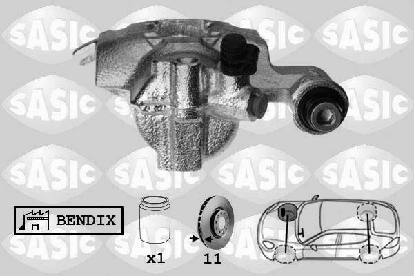 Sasic SCA6173 - Гальмівний супорт avtolavka.club