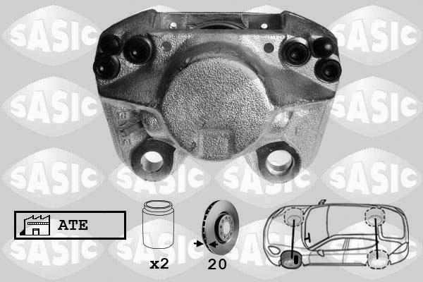 Sasic SCA6256 - Гальмівний супорт avtolavka.club