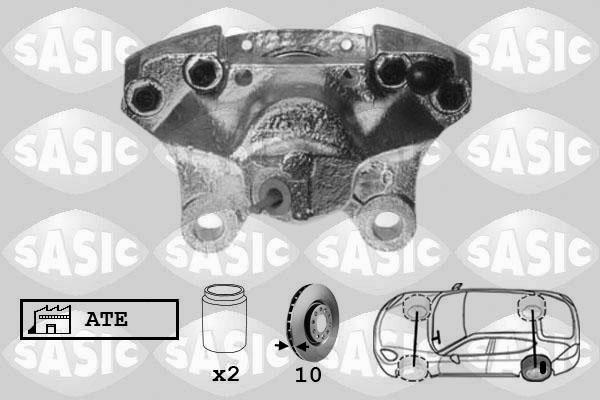 Sasic SCA6200 - Гальмівний супорт avtolavka.club