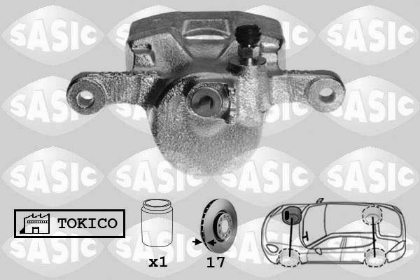 Sasic SCA6207 - Гальмівний супорт avtolavka.club