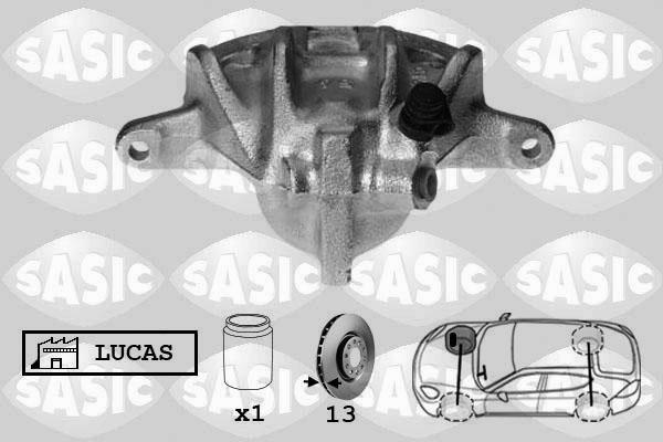 Sasic SCA0087 - Гальмівний супорт avtolavka.club