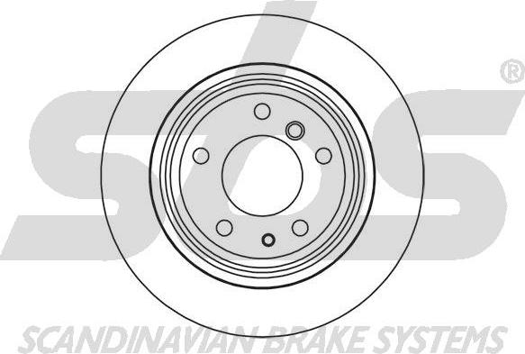 SBS 1815201576 - Гальмівний диск avtolavka.club