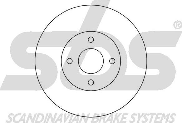 SBS 1815202578 - Гальмівний диск avtolavka.club