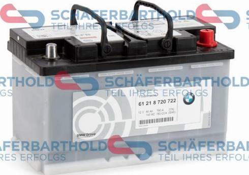 Schferbarthold 415 02 660 01 11 - Стартерна акумуляторна батарея, АКБ avtolavka.club