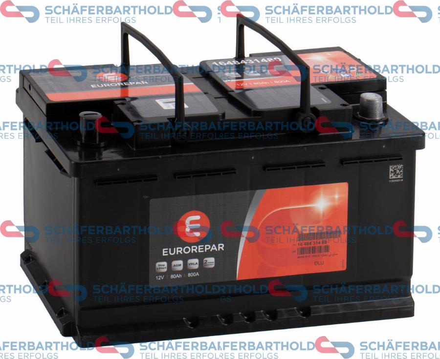 Schferbarthold 415 27 680 01 11 - Стартерна акумуляторна батарея, АКБ avtolavka.club