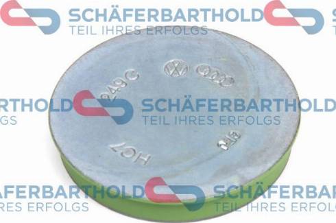 Schferbarthold 100 18 284 01 11 - Кришка, підшипник маточини колеса avtolavka.club