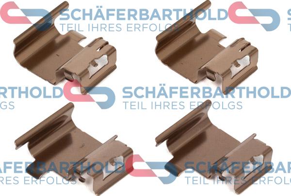 Schferbarthold 315 28 004 01 11 - Комплектуючі, колодки дискового гальма avtolavka.club