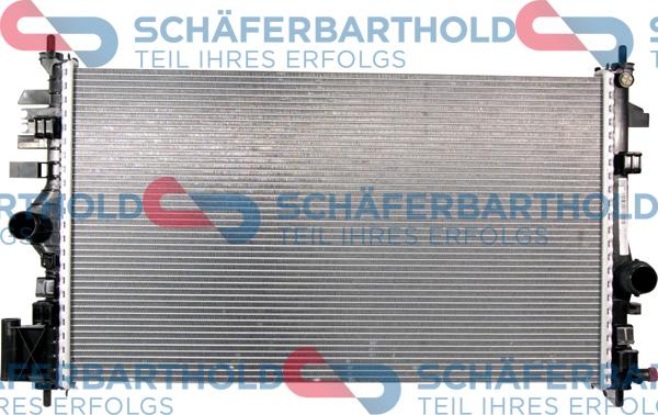 Schferbarthold 310 16 848 01 11 - Радіатор, охолодження двигуна avtolavka.club