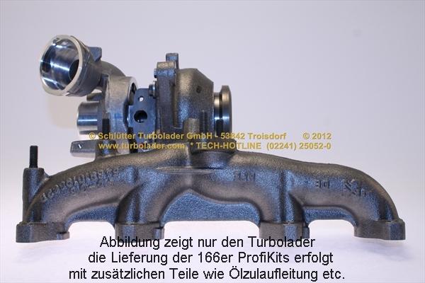 Schlütter Turbolader 166-04011 - Компресор, наддув avtolavka.club