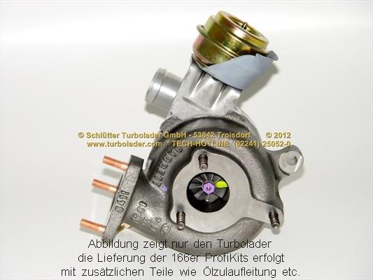 Schlütter Turbolader PRO-00050 - Компресор, наддув avtolavka.club