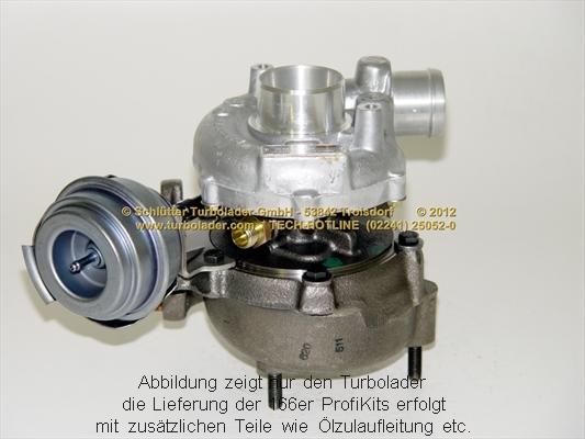 Schlütter Turbolader 166-00100 D - Компресор, наддув avtolavka.club