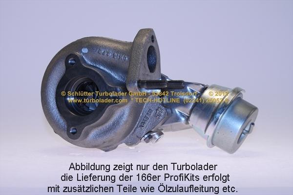 Schlütter Turbolader 166-00235 - Компресор, наддув avtolavka.club