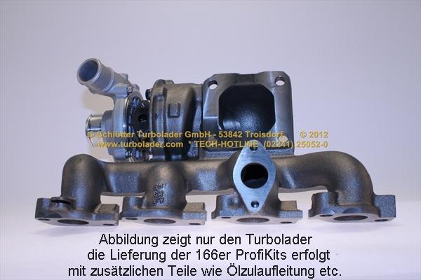 Schlütter Turbolader 166-00730 - Компресор, наддув avtolavka.club