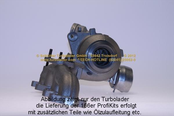 Schlütter Turbolader 166-02780EOL - Компресор, наддув avtolavka.club