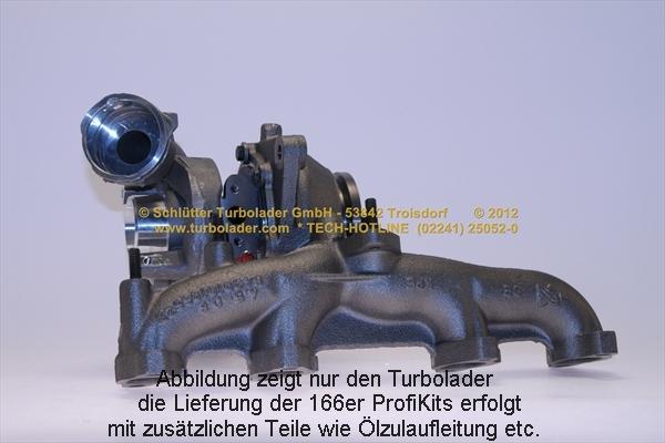 Schlütter Turbolader 166-02780 - Компресор, наддув avtolavka.club