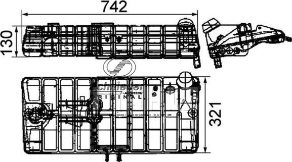 SCHNIEDER AUTOTECH MNT32.00023 - Компенсаційний бак, охолоджуюча рідина avtolavka.club