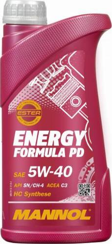 SCT-MANNOL Energy Formula PD 5W40 - Моторне масло avtolavka.club