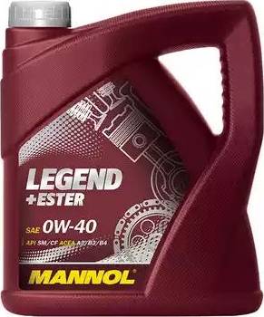 SCT-MANNOL Legend+Ester 0W-40 - Моторне масло avtolavka.club