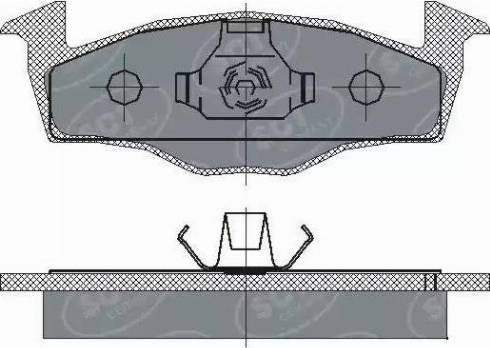 SCT-MANNOL SP 227 PR - Гальмівні колодки, дискові гальма avtolavka.club