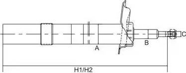 SCT-MANNOL Z 3048G - Амортизатор avtolavka.club