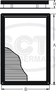 SCT-MANNOL SA 1118 - Фільтр, повітря у внутрішній простір avtolavka.club