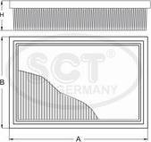 SCT-MANNOL SA 1133 - Фільтр, повітря у внутрішній простір avtolavka.club