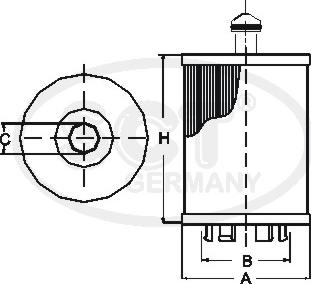 SCT-MANNOL SH 4092 P - Масляний фільтр avtolavka.club