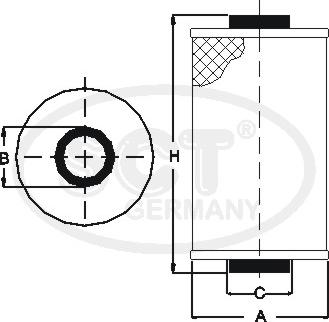 SCT-MANNOL SH 4712 - Масляний фільтр avtolavka.club