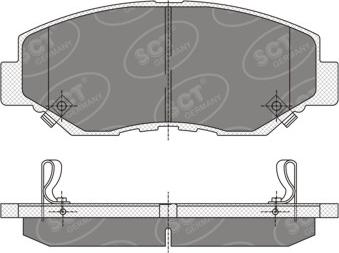 BOSCH 0 986 AB2 173 - Гальмівні колодки, дискові гальма avtolavka.club