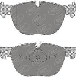 SCT-MANNOL SP 356 PR - Гальмівні колодки, дискові гальма avtolavka.club