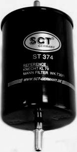 SCT-MANNOL ST 374 - Паливний фільтр avtolavka.club