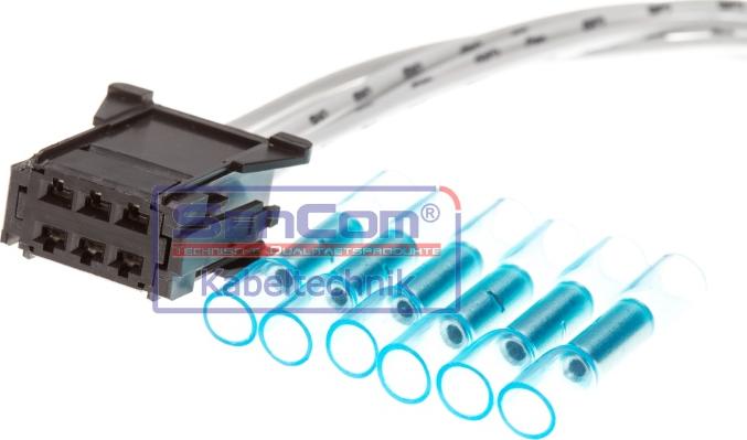 SenCom 503502 - Ремкомплект кабелю, тепловентилятор салону (сіст.подогр.дв.) avtolavka.club
