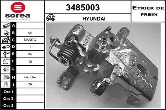 Sera 3485003 - Гальмівний супорт avtolavka.club