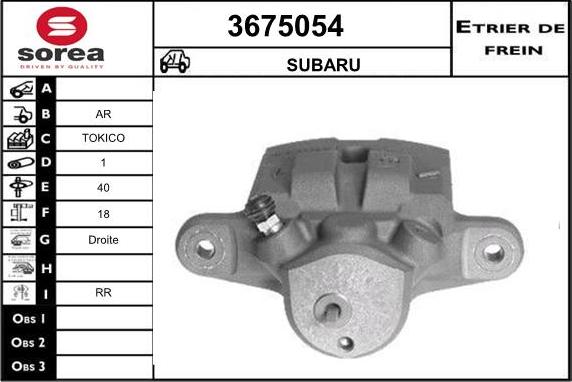 Sera 3675054 - Гальмівний супорт avtolavka.club