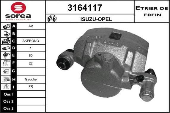 Sera 3164117 - Гальмівний супорт avtolavka.club