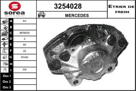 Sera 3254028 - Гальмівний супорт avtolavka.club