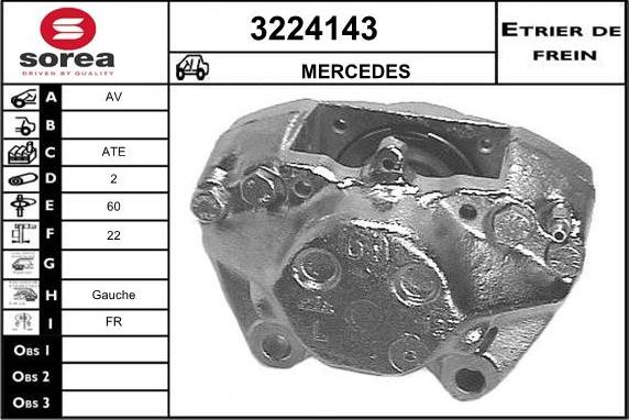 Sera 3224143 - Гальмівний супорт avtolavka.club