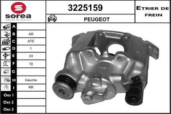 Sera 3225159 - Гальмівний супорт avtolavka.club