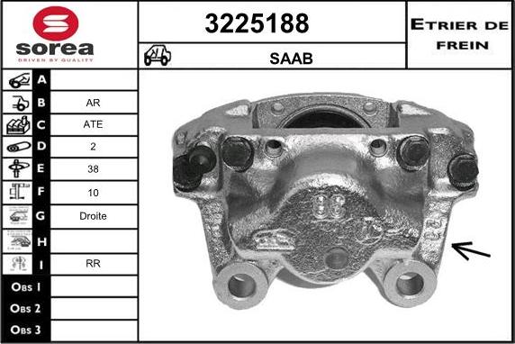 Sera 3225188 - Гальмівний супорт avtolavka.club