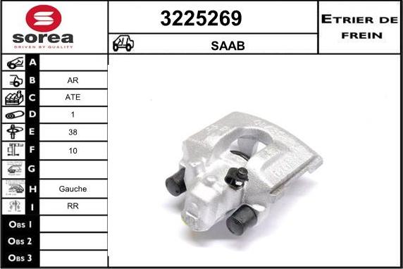 Sera 3225269 - Гальмівний супорт avtolavka.club